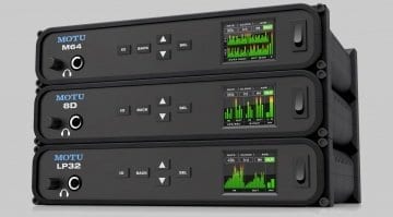 MOTU M64 8D and LP32 Interfaces
