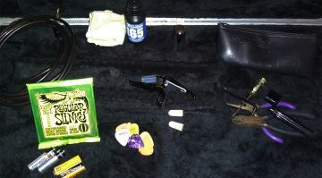 Things every guitar player needs in their gig bag