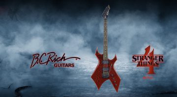 BC Rich Stranger Things Warlock- Hellfire Club edition