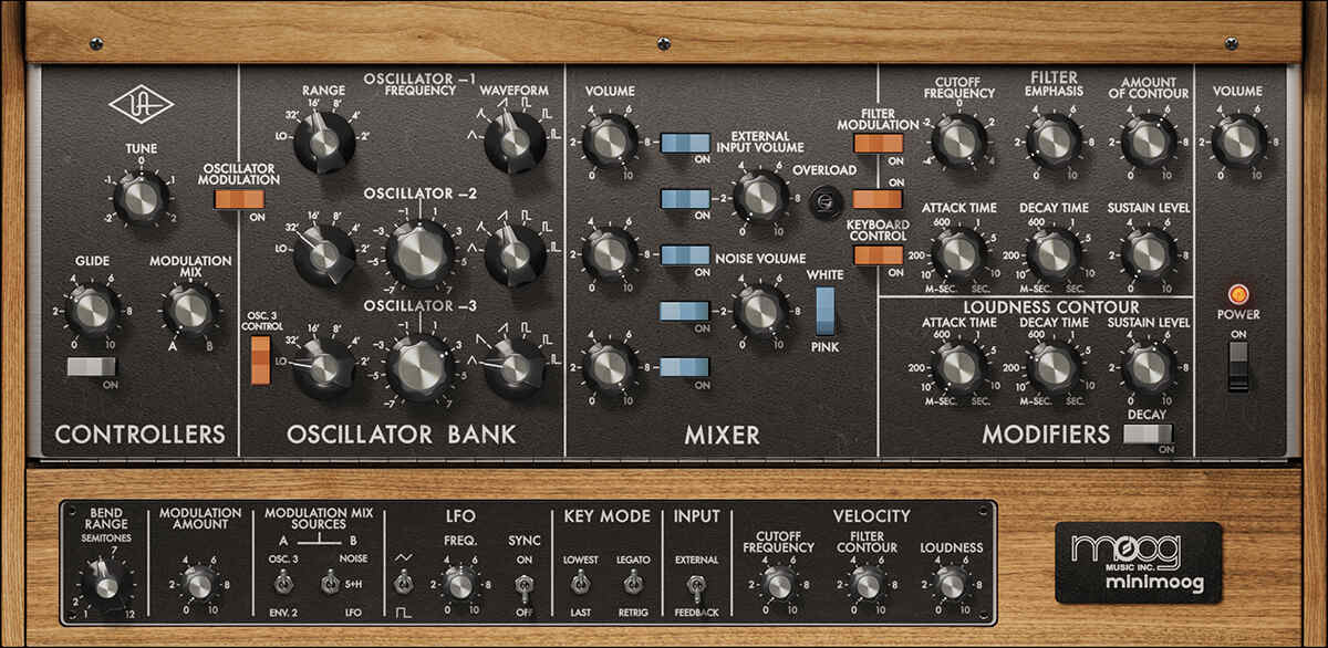 UAD Minimoog