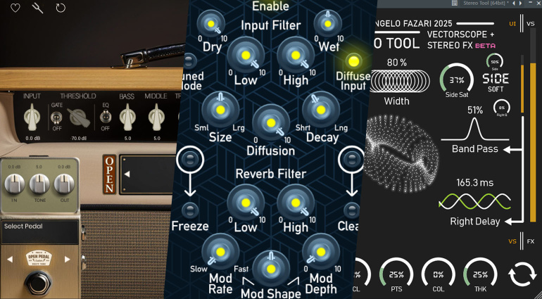 Dusty Tube, Plateau 2, Stereo Tool: Free Plugins of the Week